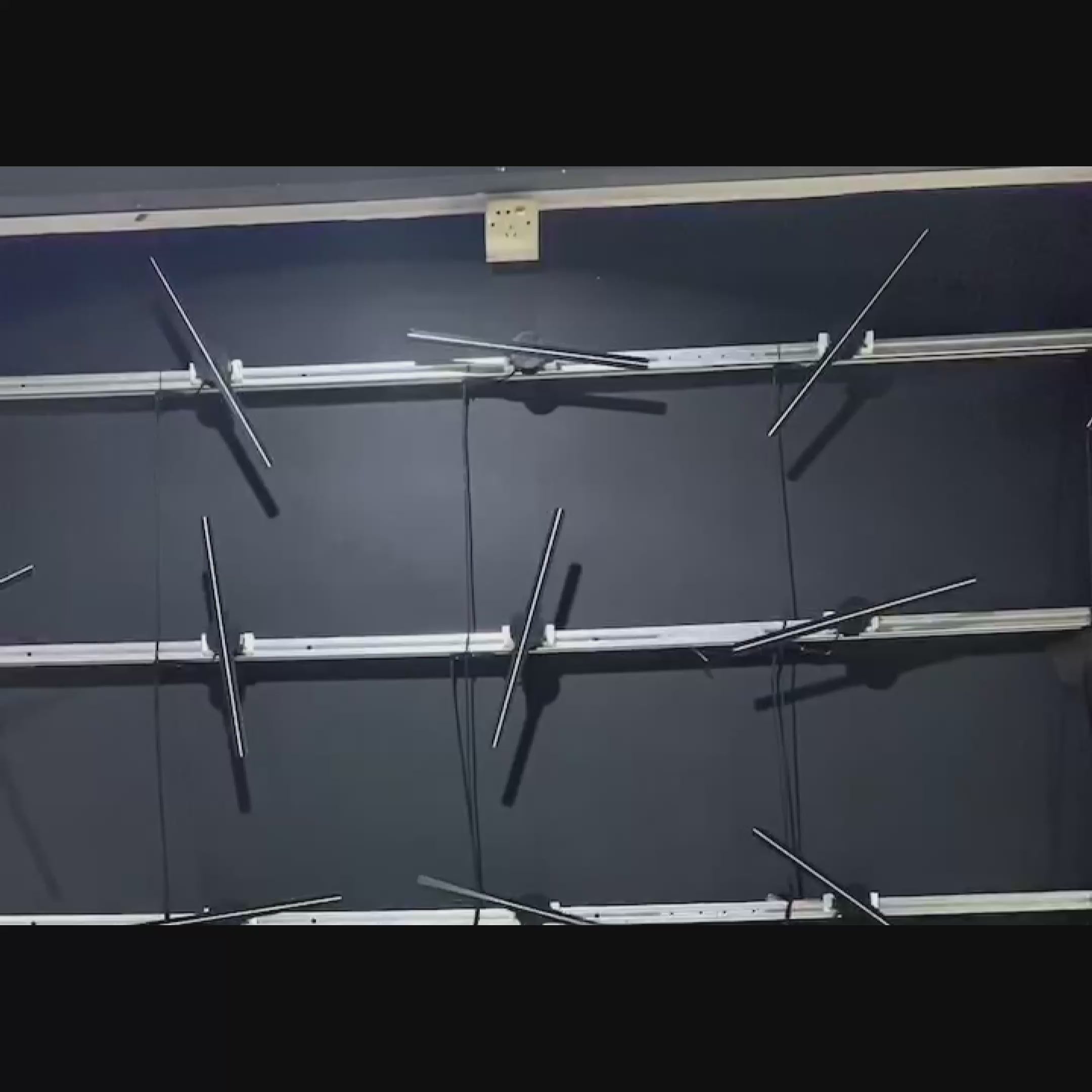 Hologramm Ventilator - Evidion LED Projektor